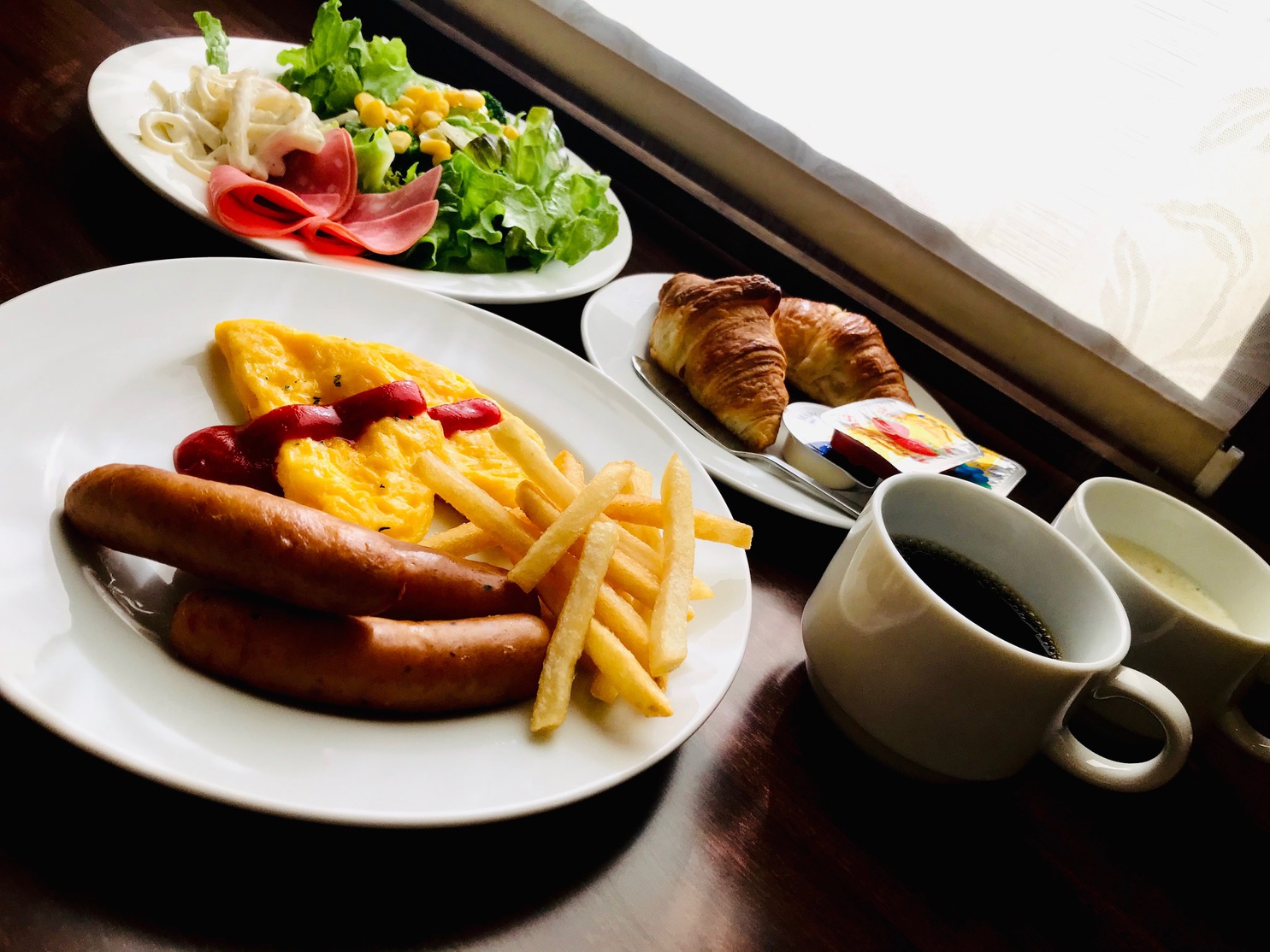 優雅なひと時を！朝食バイキング