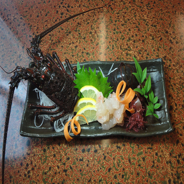 伊勢海老お刺身