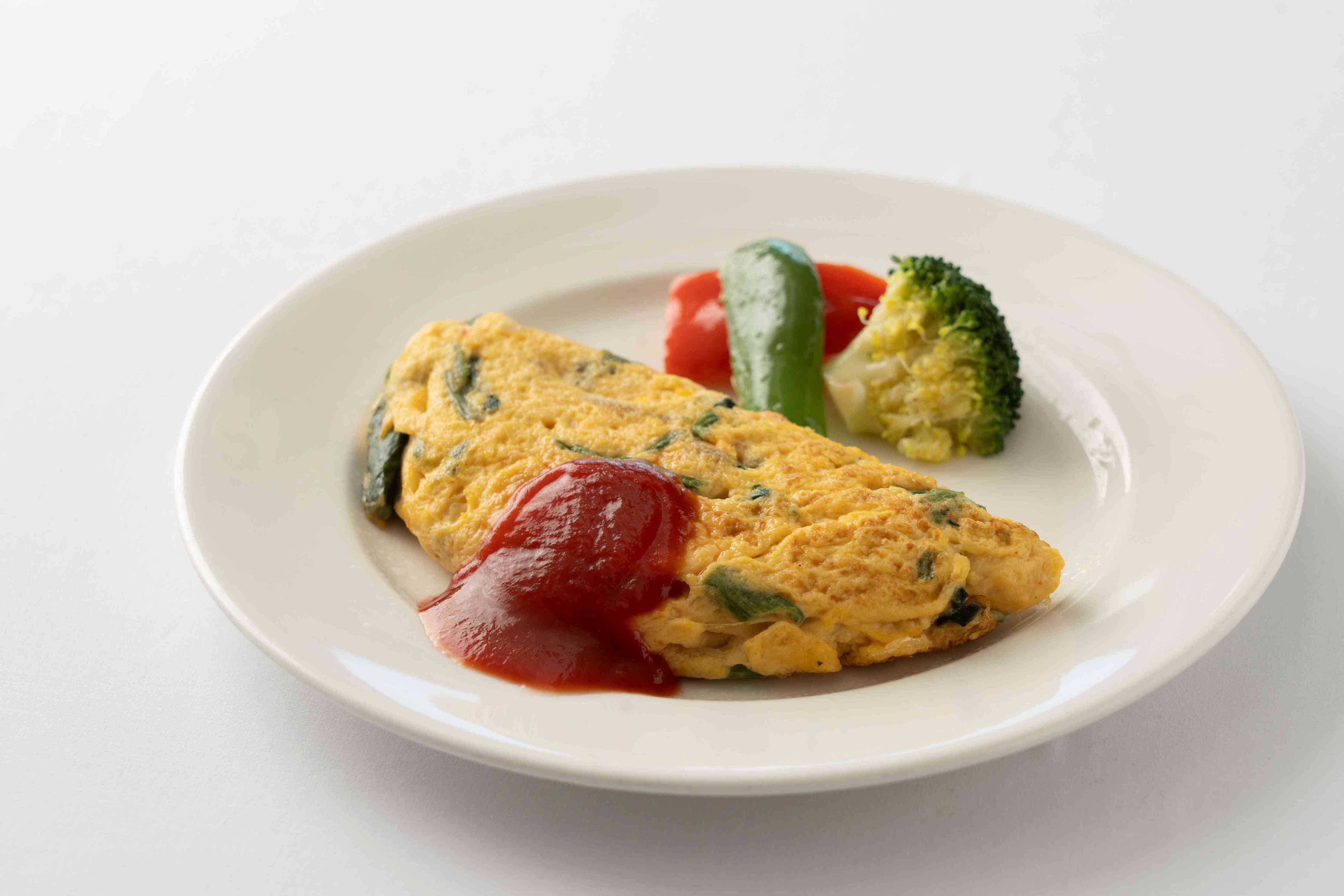 朝食イメージ（オムレツ）