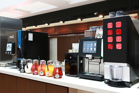 朝食イメージ（ドリンクコーナー）
