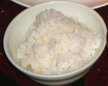 七城米のご飯