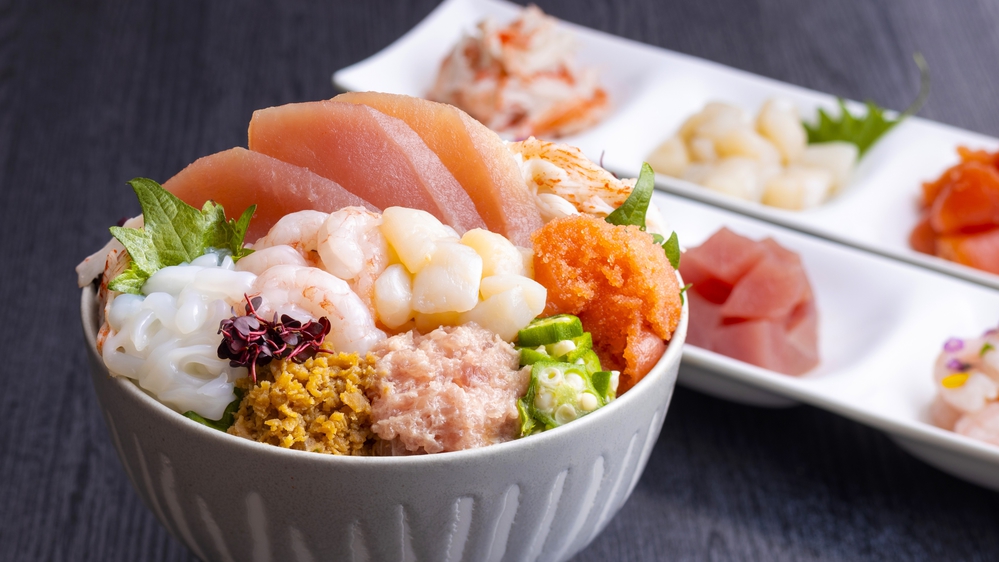 朝食 のっけ丼※イメージ