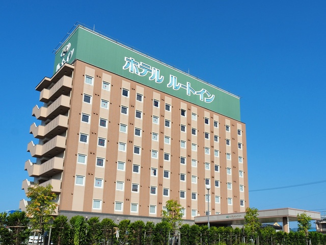 〜ルートイン大館駅南〜JR大館駅から徒歩7分、秋田道大館北ICから車で5分！緑の看板が目印です！