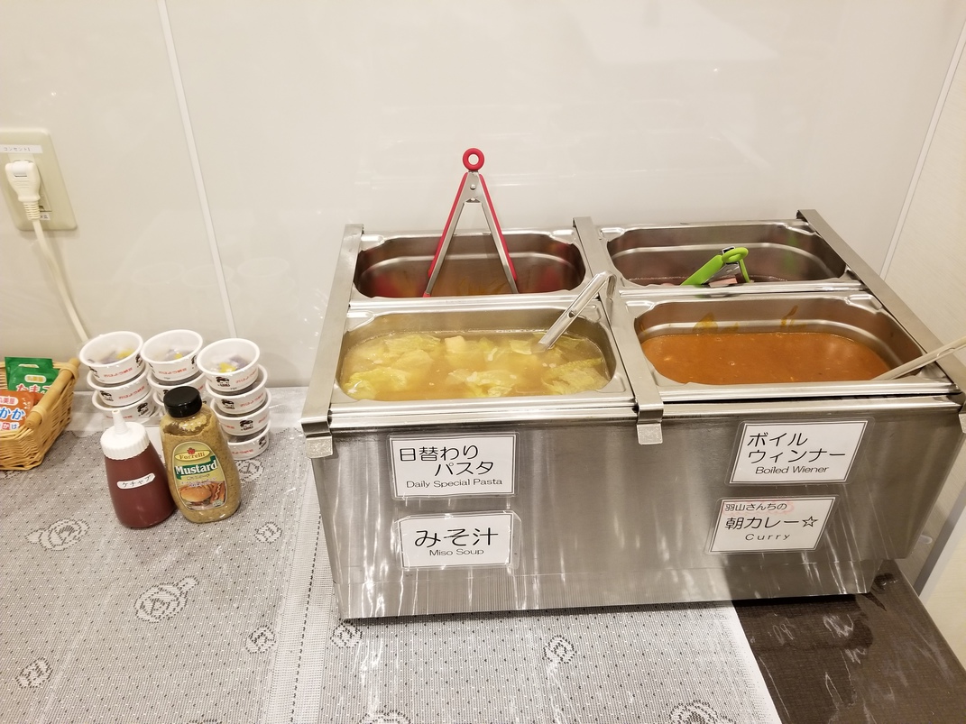 朝食一例