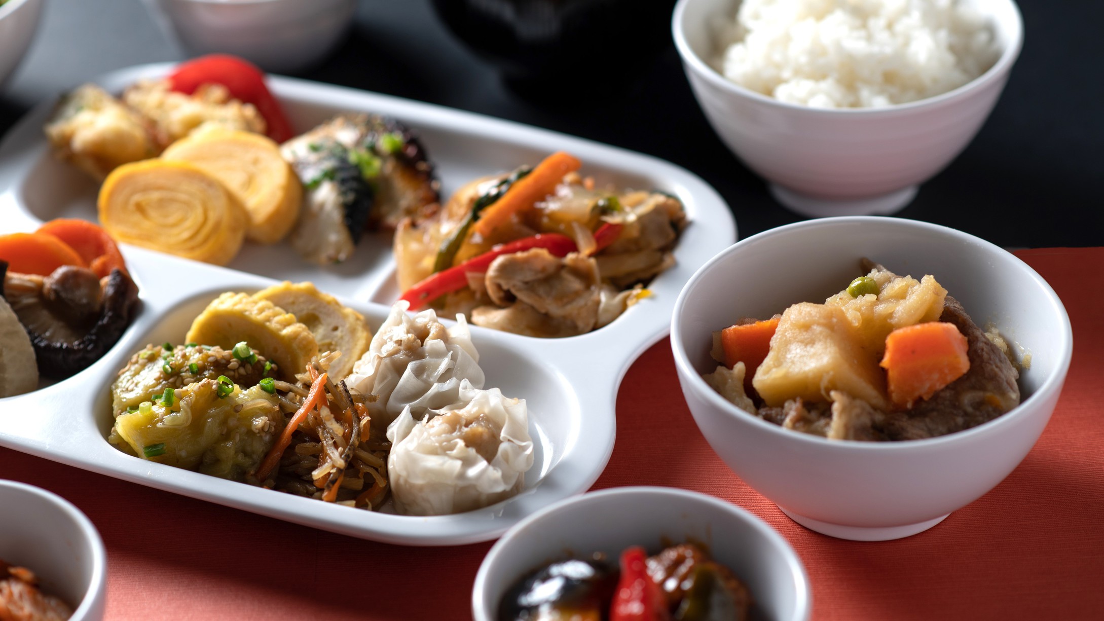 朝食ビュッフェ