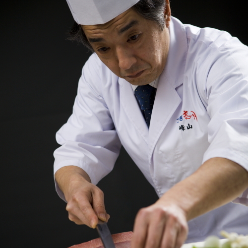 富山の食の匠、料理長は峯山