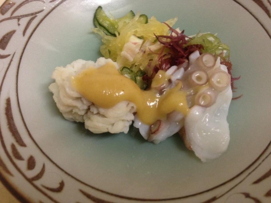 地元のたこ料理（一例）