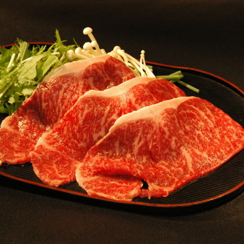 とろける上州牛のしゃぶしゃぶ厳選した上州牛は口の中で旨みがとろけていきます♪