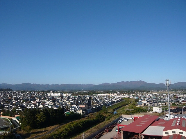 西側のお部屋からの眺め