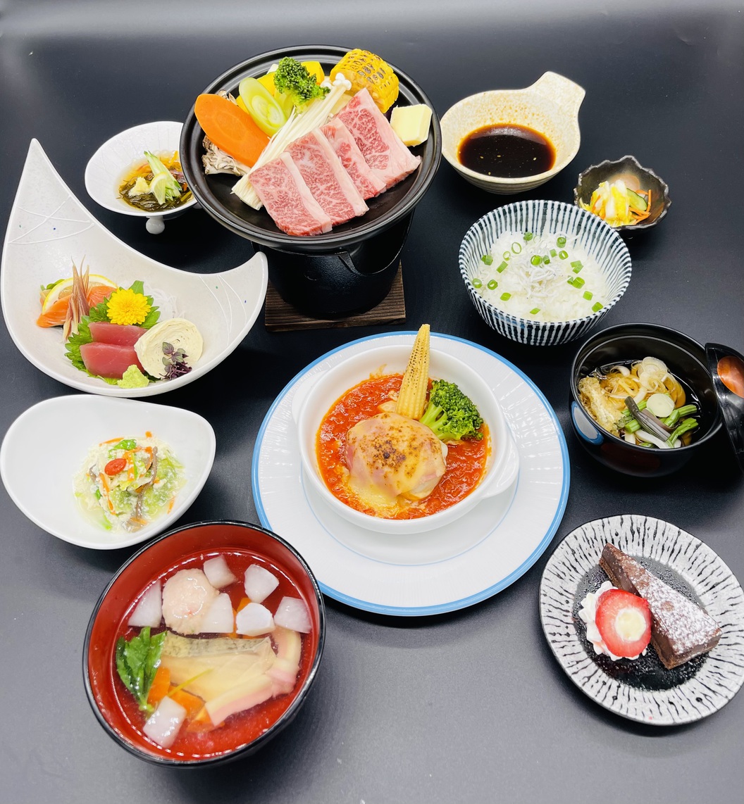料理長おすすめ季節のコースディナー
