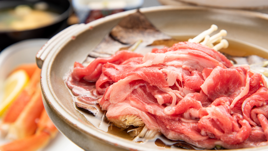 *【お料理スタンダードプラン一例】お肉陶板焼き