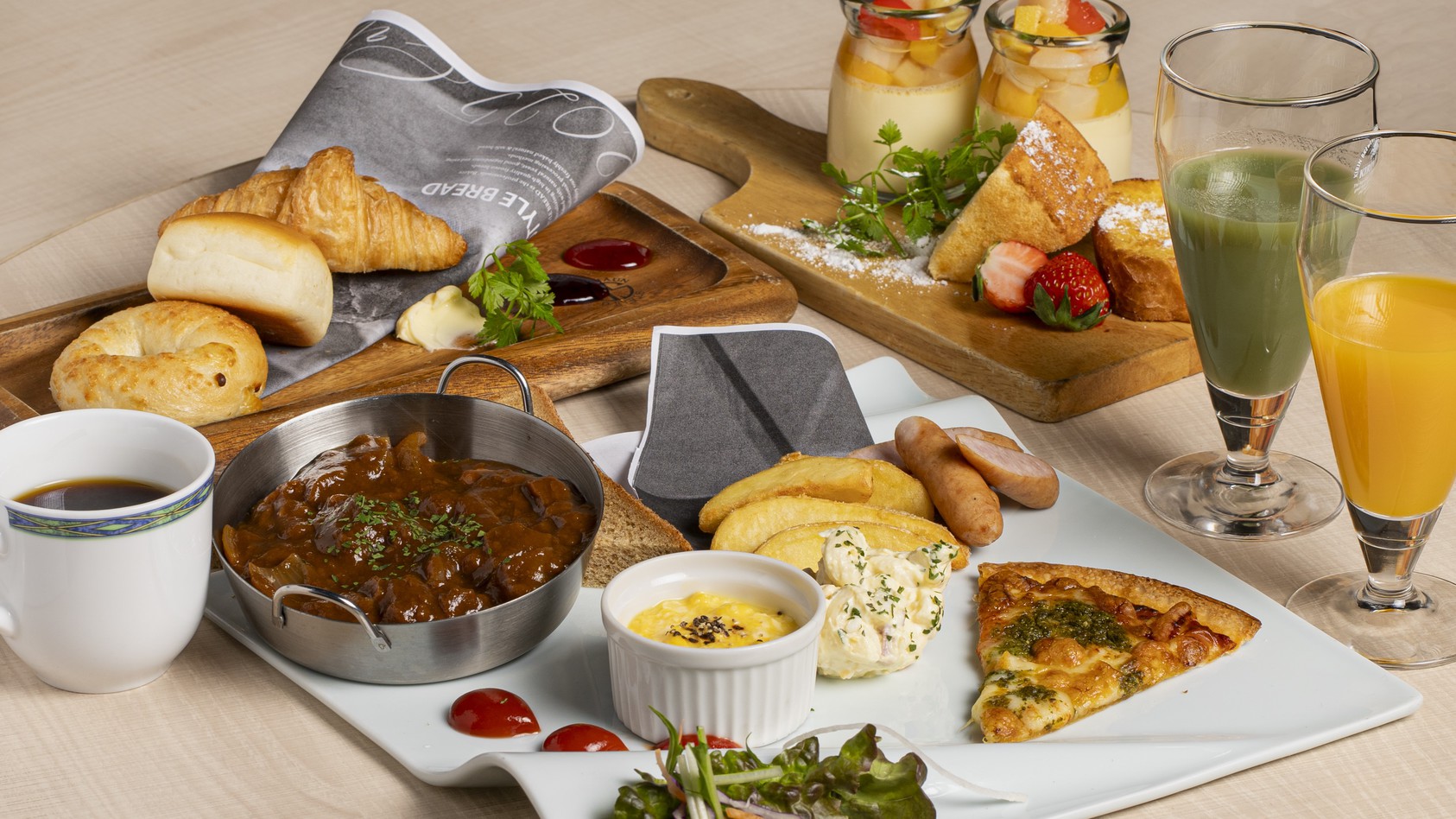 朝食ブッフェ イメージ