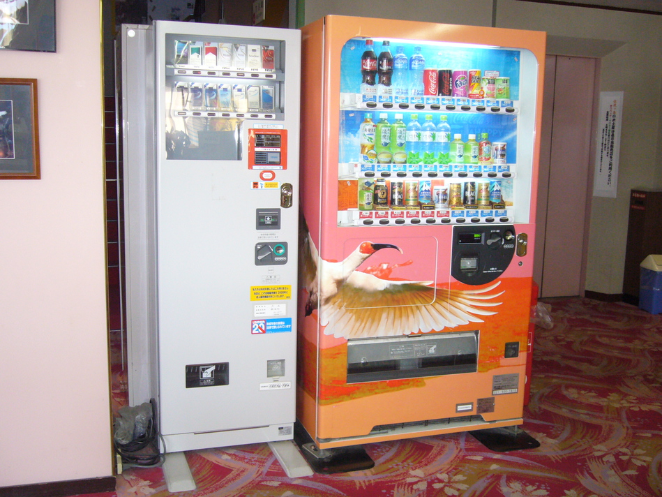 ジュース類自販機