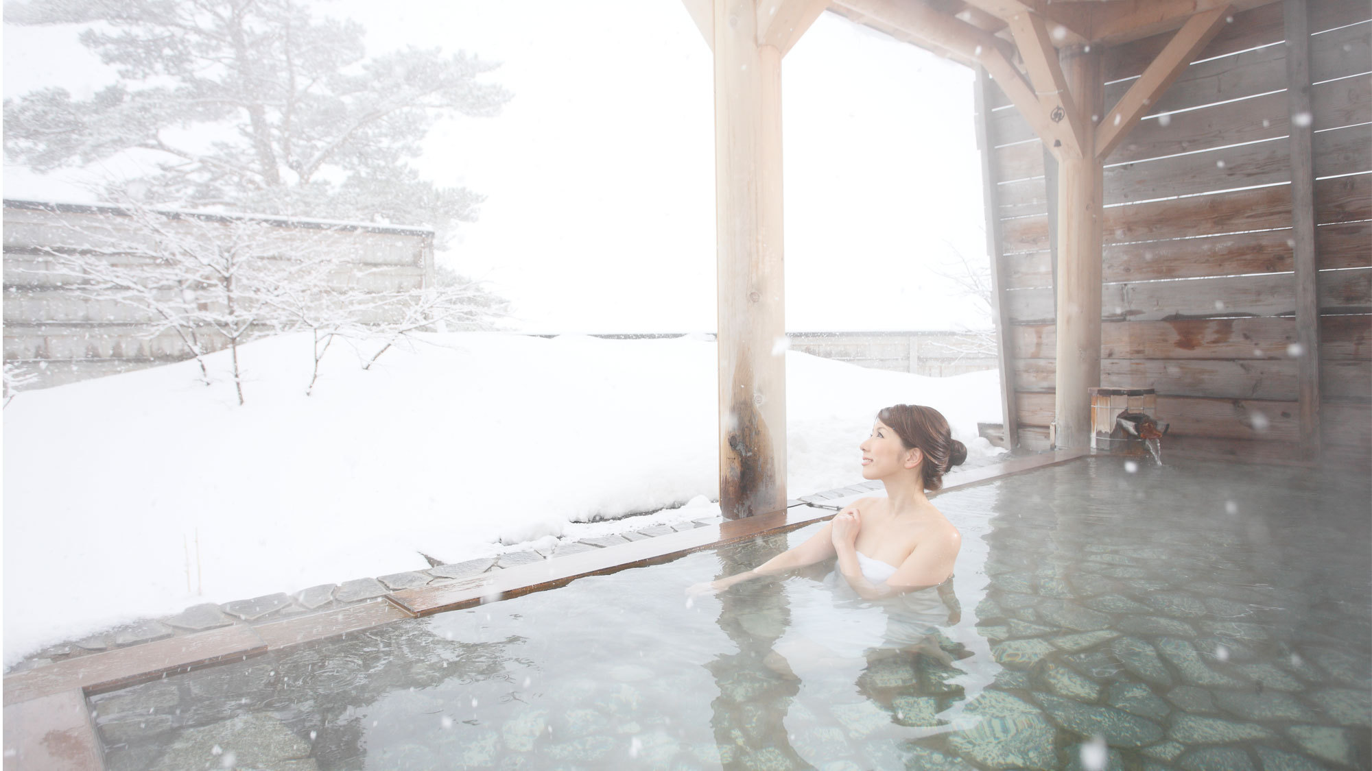 温泉大浴場（雪見露天）