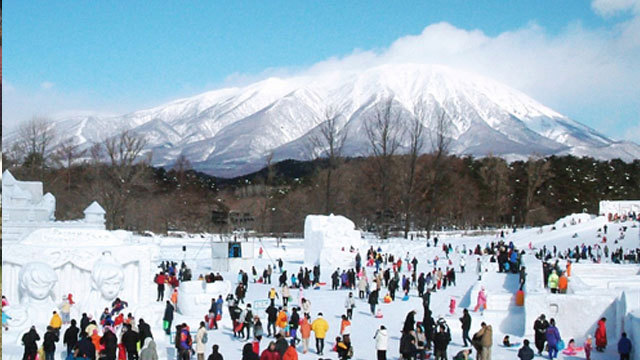 岩手の冬の風物詩！小岩井農場「いわて雪まつり」♪