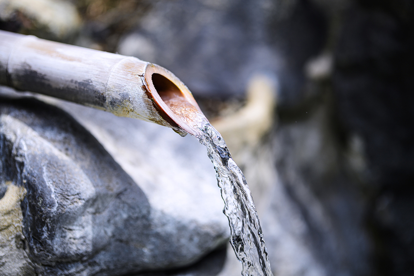 100％源泉かけ流し