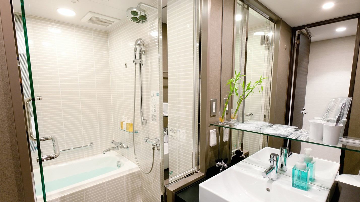 ☆素泊まり・シンプルプラン☆全室20平米以上！広々客室と、洗い場付バスルームで、寛ぎのひとときを♪