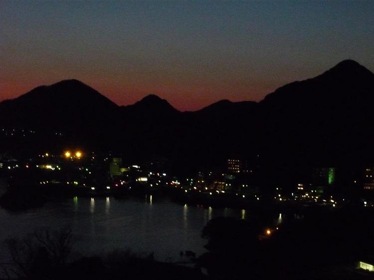 下田湾の夜景