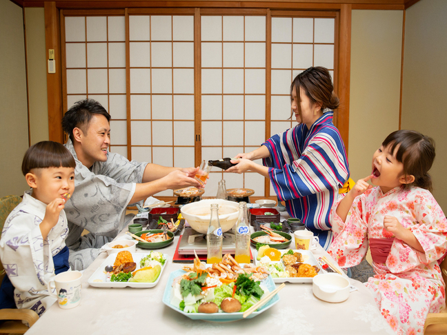 夕食風景