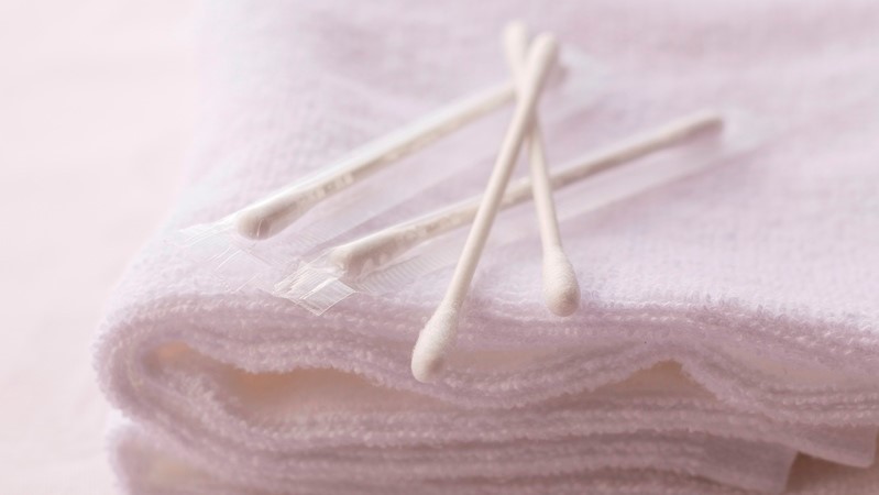 ＜綿棒・タオル＞