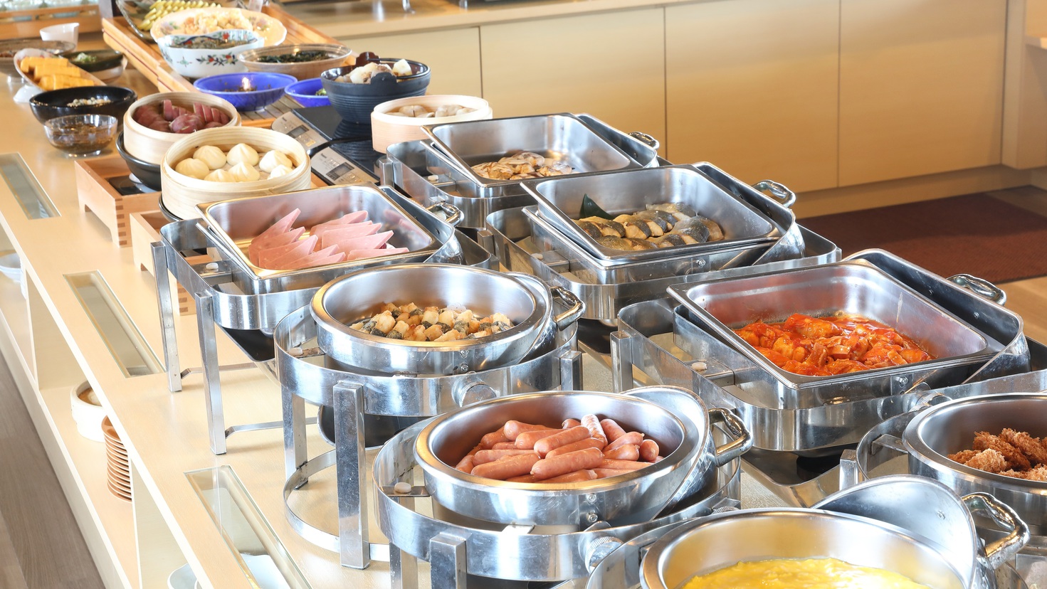 ＜朝食＞朝食時間6：30〜10：00