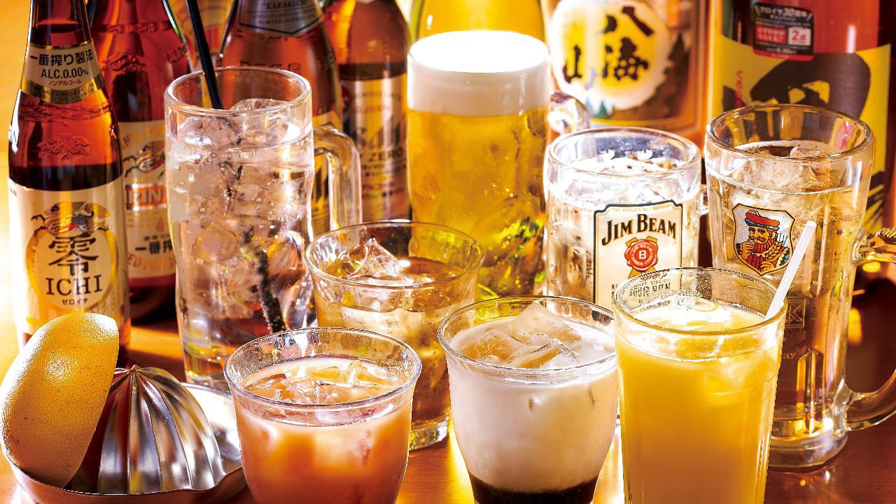 ＜ビアホール＞たっぷり120分間飲み放題です！