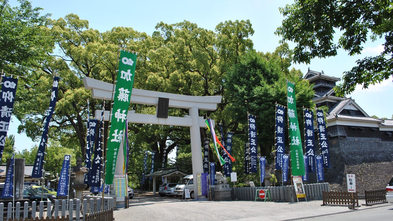 ＜熊本城内＞加藤神社