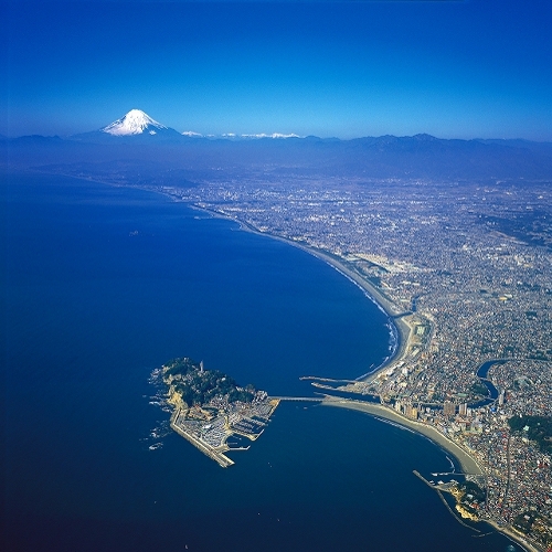 江の島航空写真