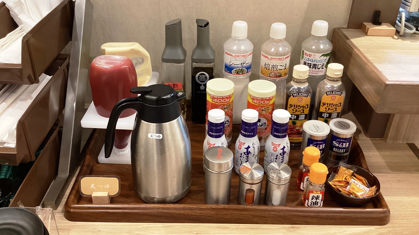 調味料コーナー