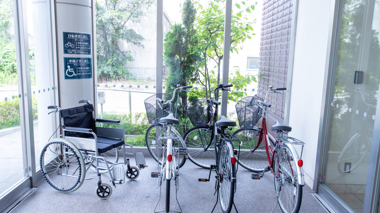 【お貸出し用自転車】