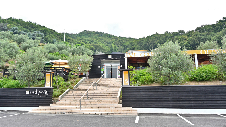 小豆島オリーブ園は人気の観光スポット