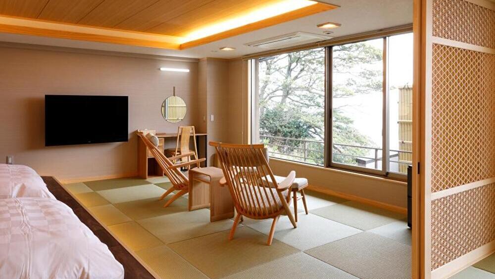 2024年3月オープン！新しい客室「特別室瑠璃ノ海」（露天風呂付き客室）