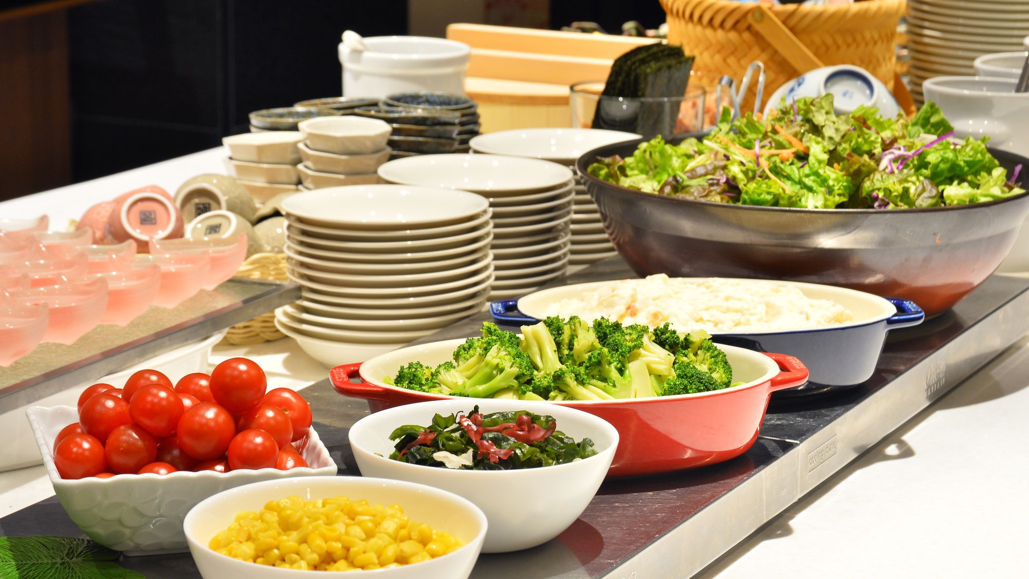朝食ブッフェ〜サラダ〜