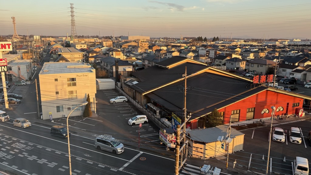 客室風景（国道側）