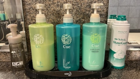 男性大浴場ソープ類（シャンプー・ボディーソープ・コンディショナー）