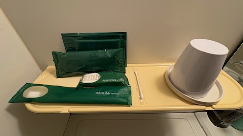 スタンダードシングルユニットバスアメニティ