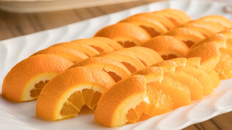  朝食一例オレンジ
