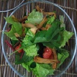 自家製野菜のサラダ