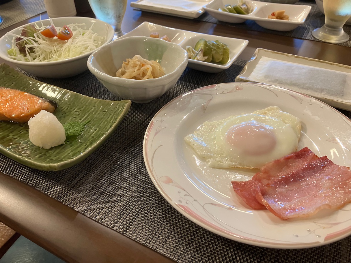 朝食一例