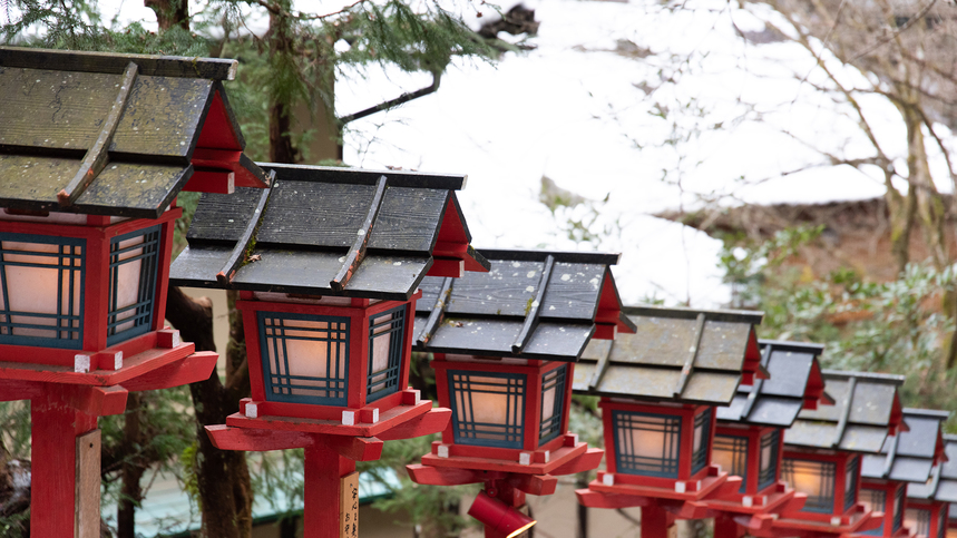 *【周辺・貴船神社】冬の貴船はロマンチックで神秘的