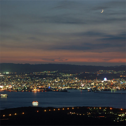 鹿児島市街地の夜景