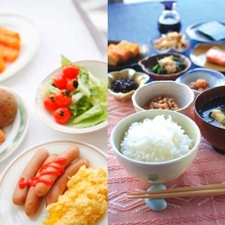 バイキング朝食無料サービス