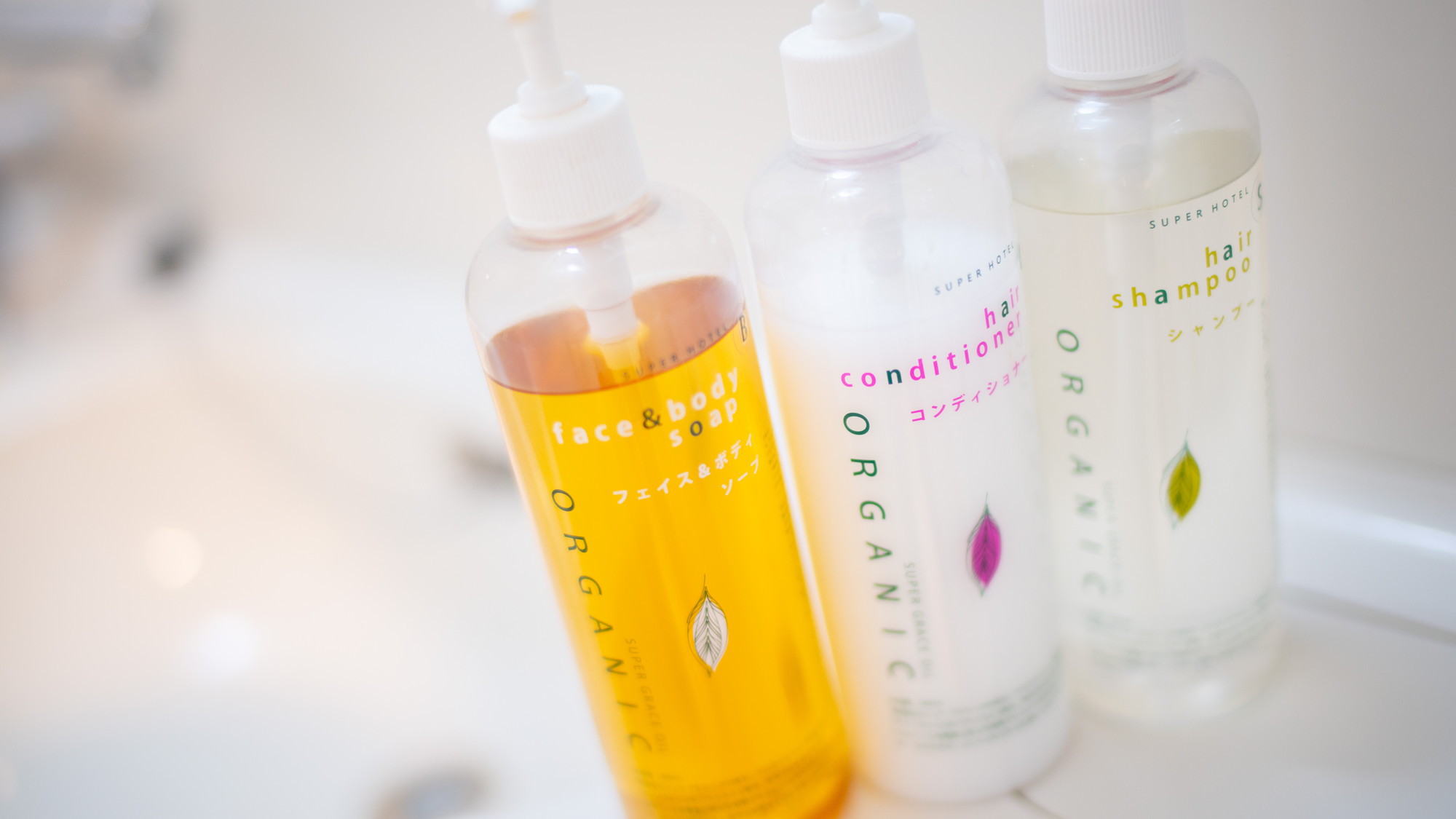 【Organic】髪に、肌に、地球に優しい。オーガニックシャンプー&コンディショナー