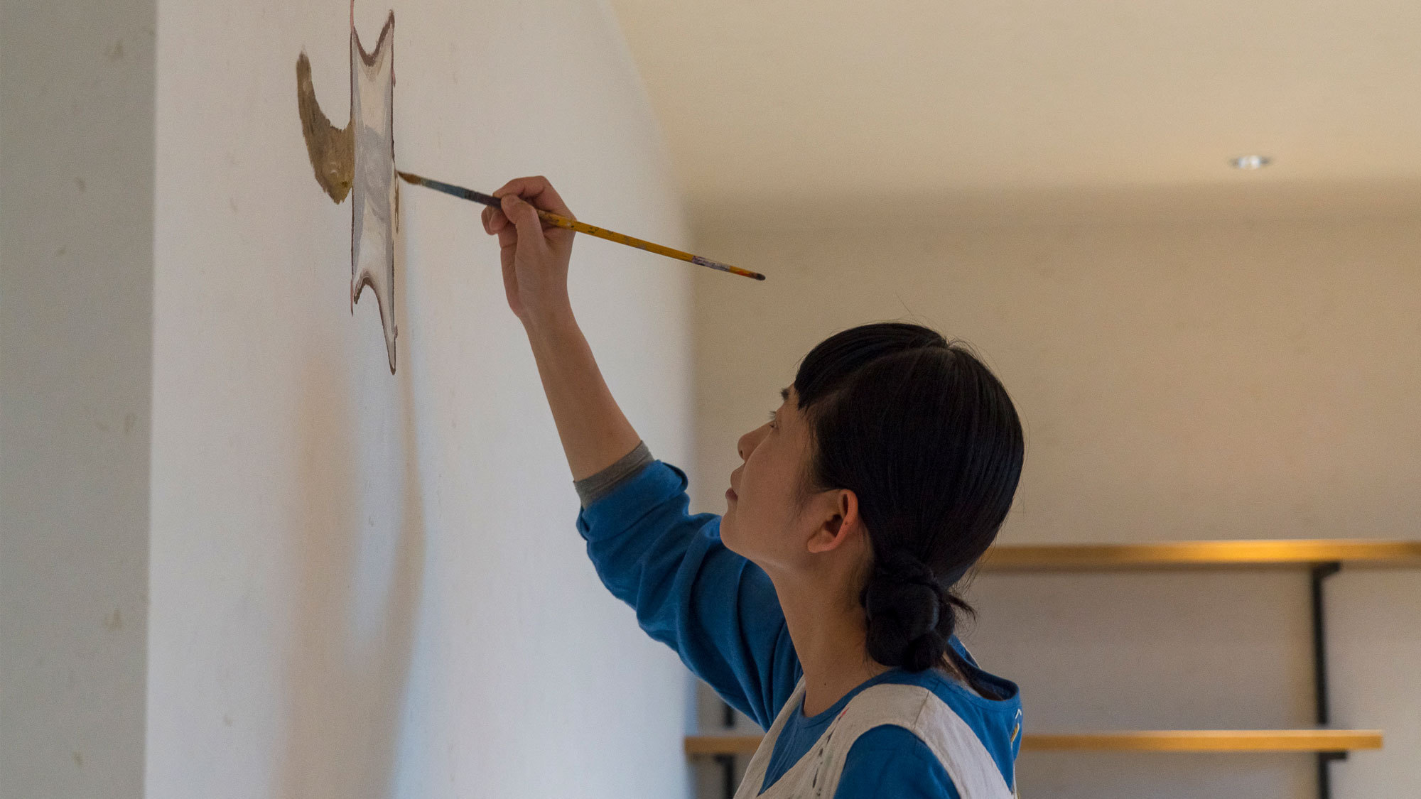 ミロコマチコさん作品様子