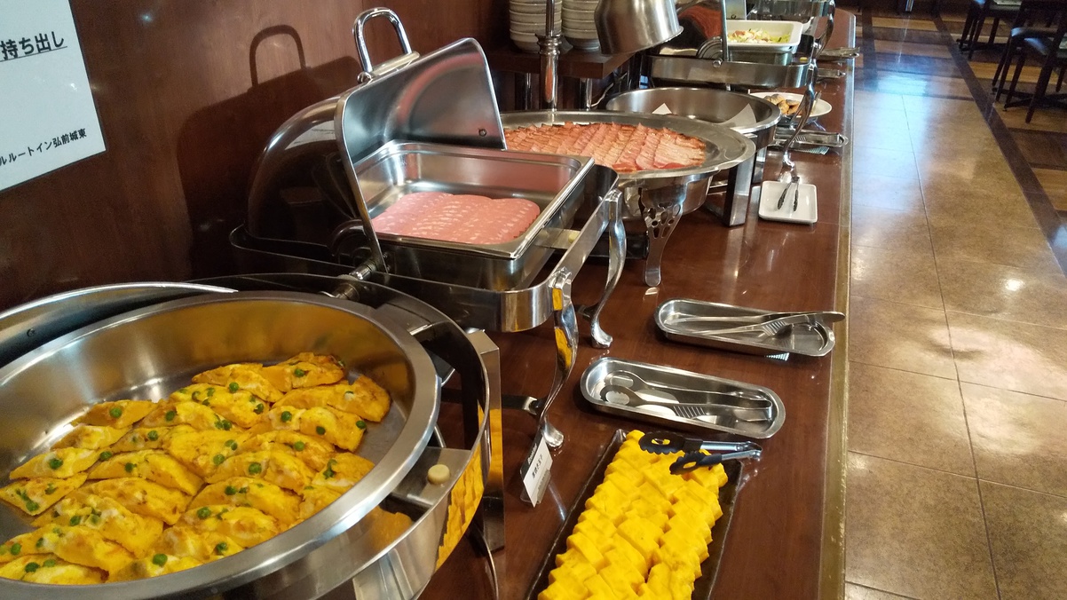 朝食バイキング