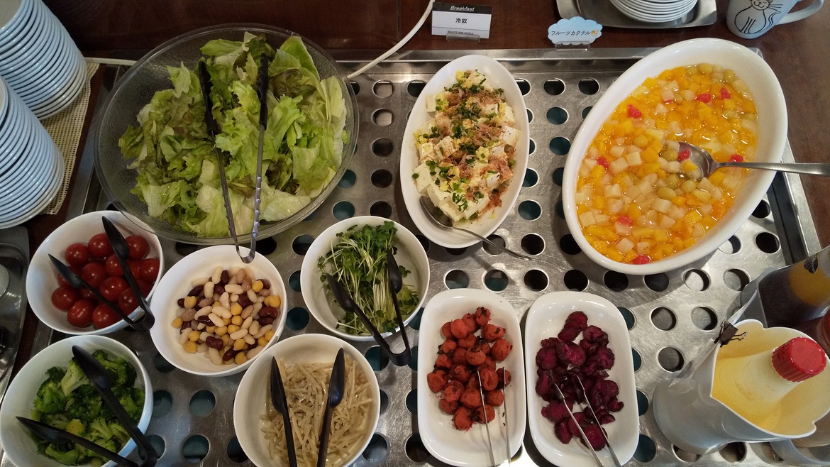 朝食バイキング