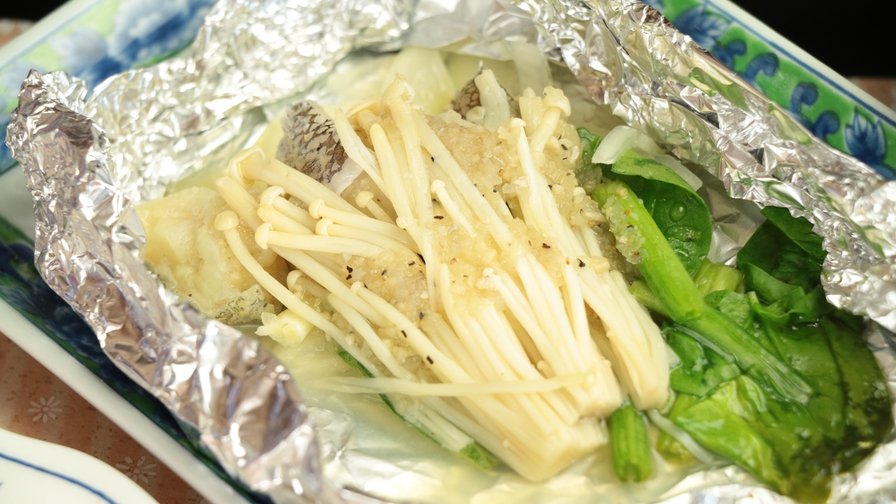 お夕食一例ちゃんちゃん焼き