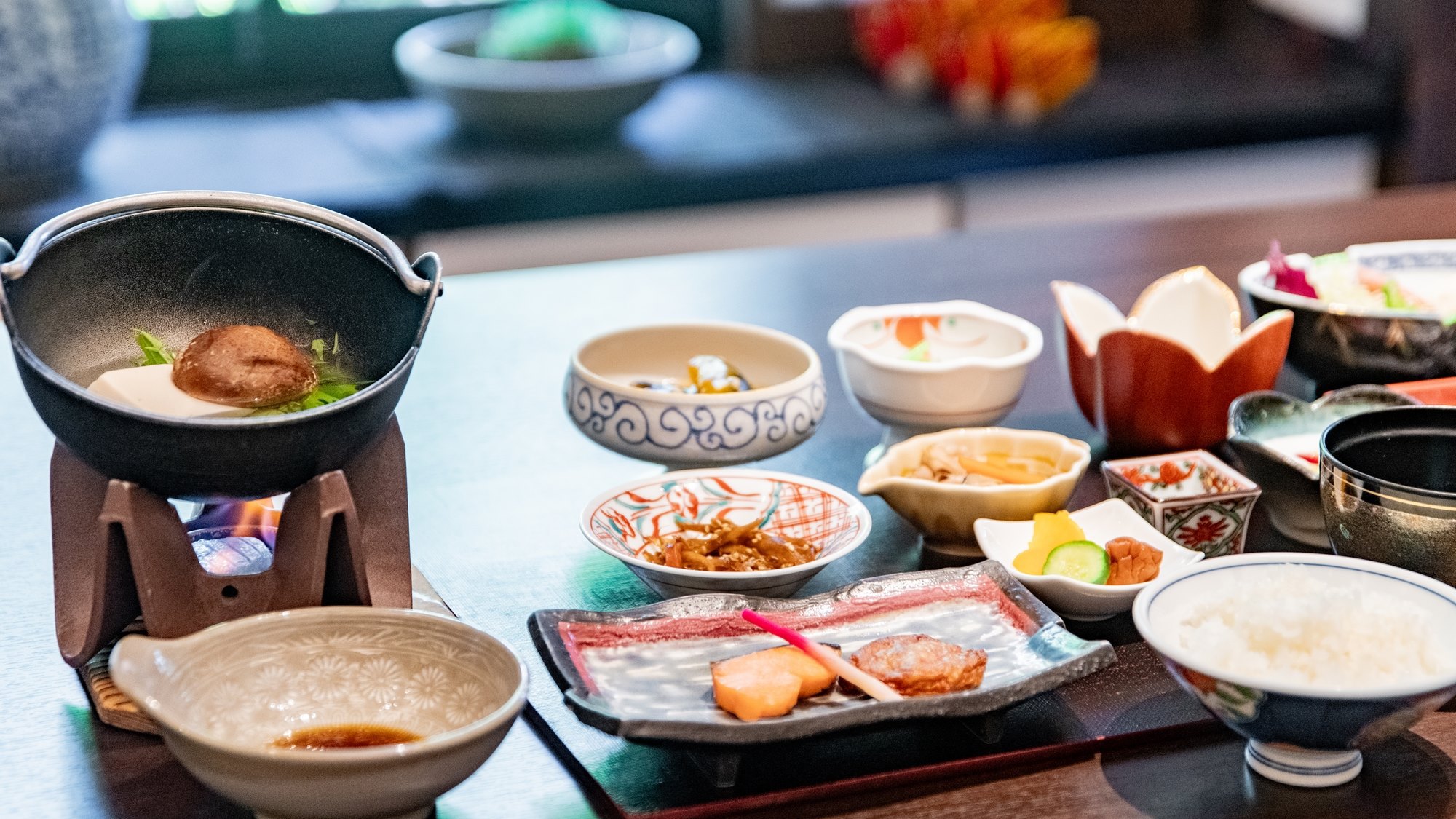 【朝食例】郷土の味にこだわり鹿児島の味をぎゅっと詰め込んだおかずの品々