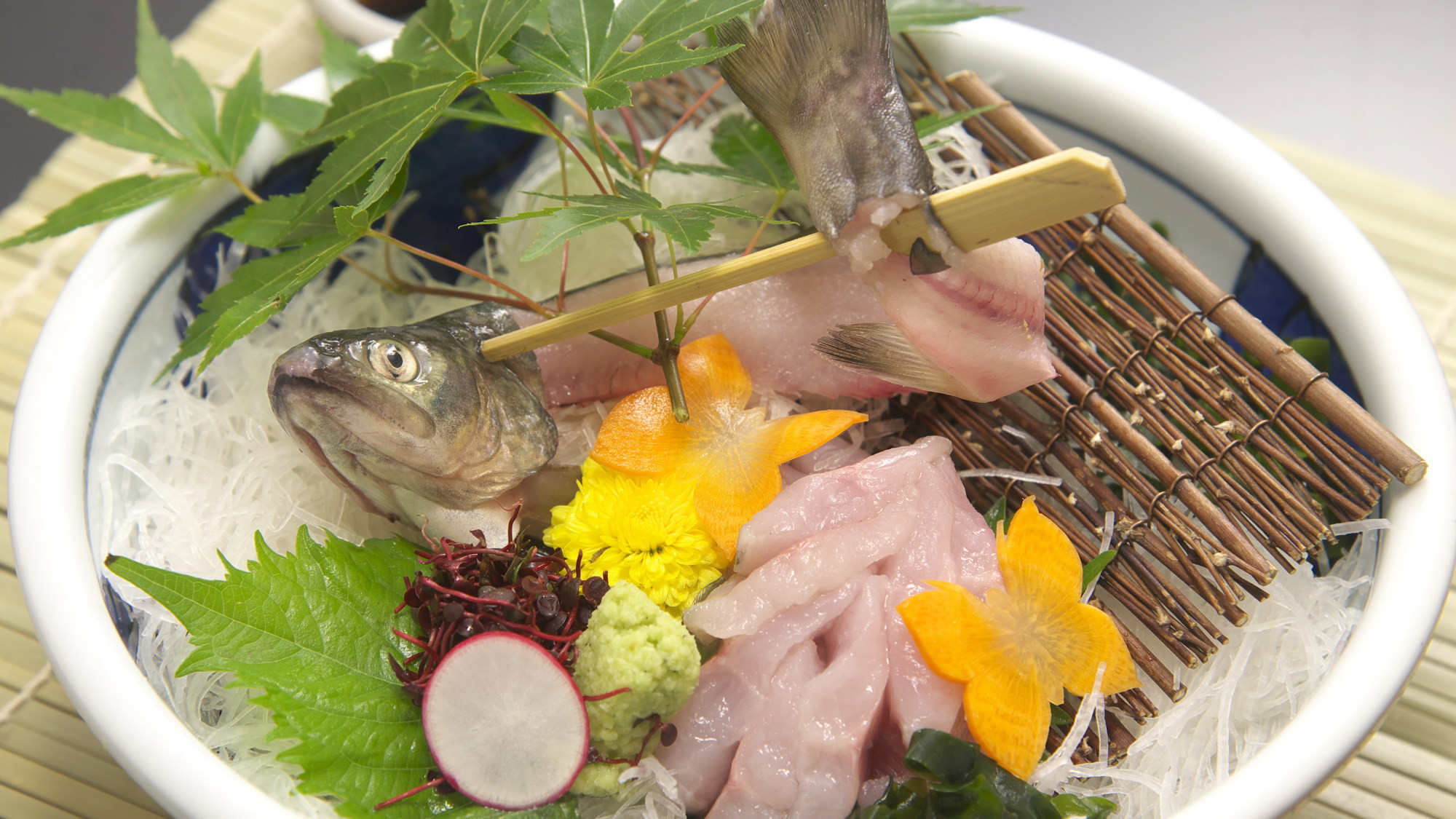 【別注料理（要予約）】岩魚の姿造り