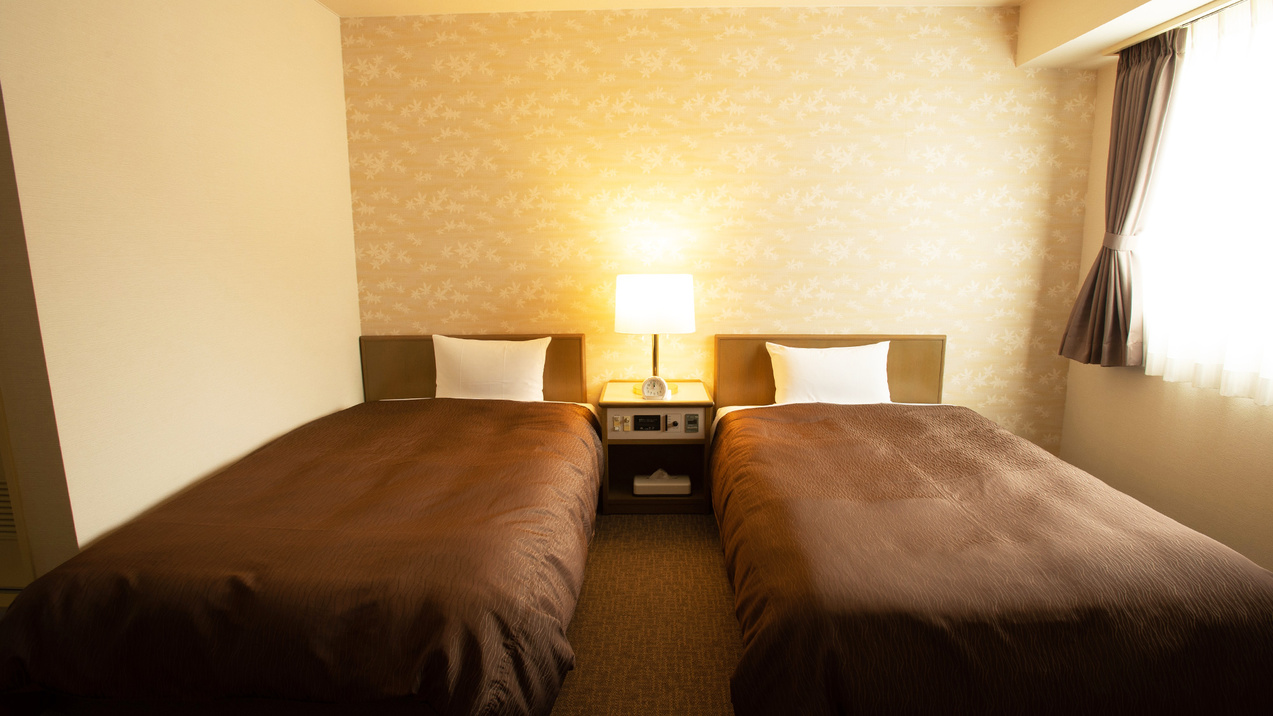 ・＜デラックスツインルーム＞全室SERTA社ポケットコイルマットレスを使用しています